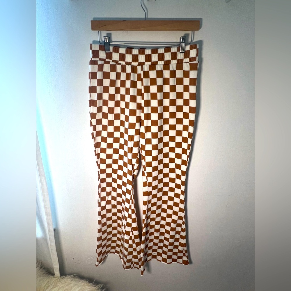NWOT Checkered Sweatpants